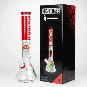Infyniti High Times 16" 7mm Classic Beaker Bong - High There Girl