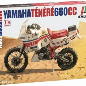 Italeri Yamaha Tenere 1986 Rally 1:9 Scale Plastic Model Kit