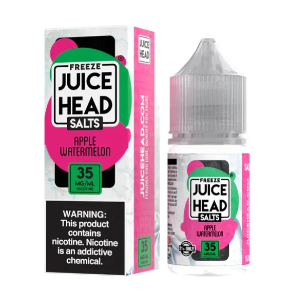 Juice Head Salt_30mL_Apple Watermelon Freeze –