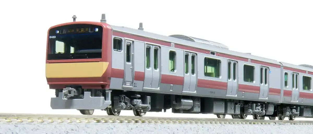 KATO N Gauge E531 Series Red Electric 10-Car Set Railway Model Train 10-965