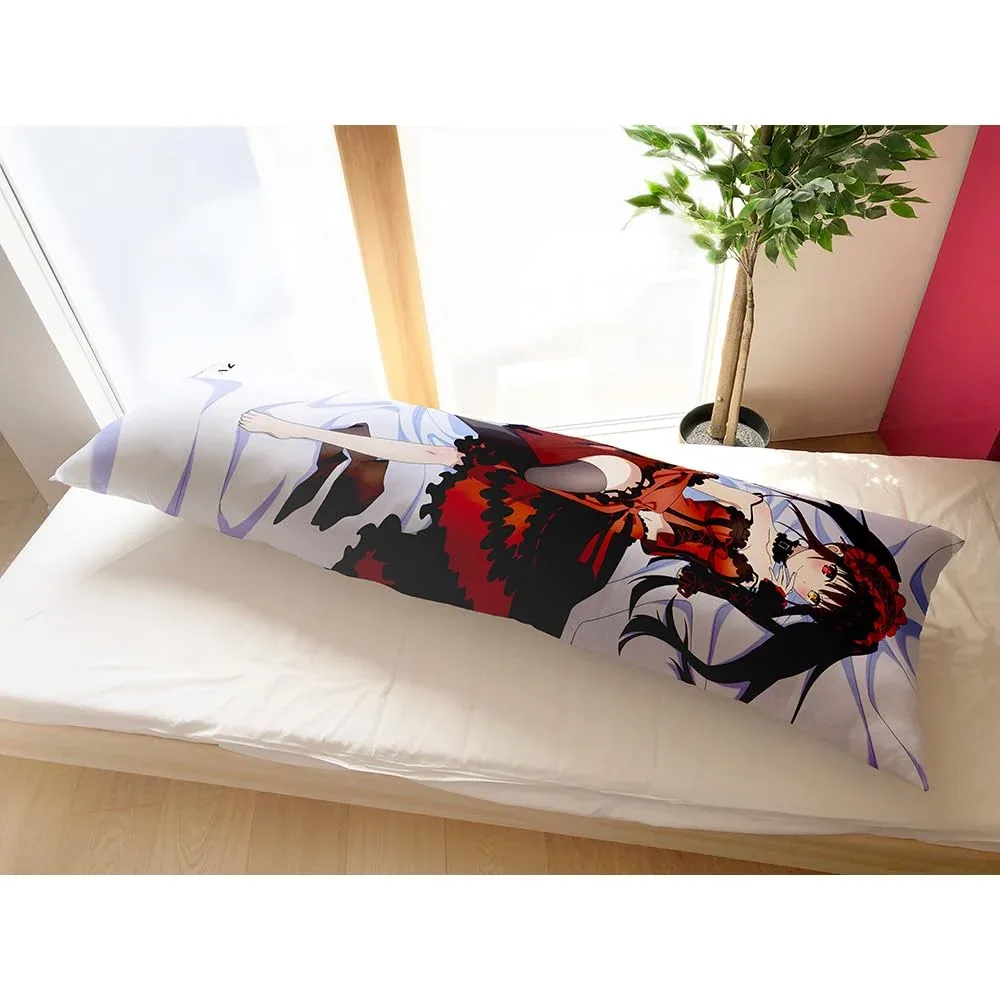 Key-Th Date A Live V Kurumi Tokisaki 2Way Tricot Hugging Pillow Cover - Image 2