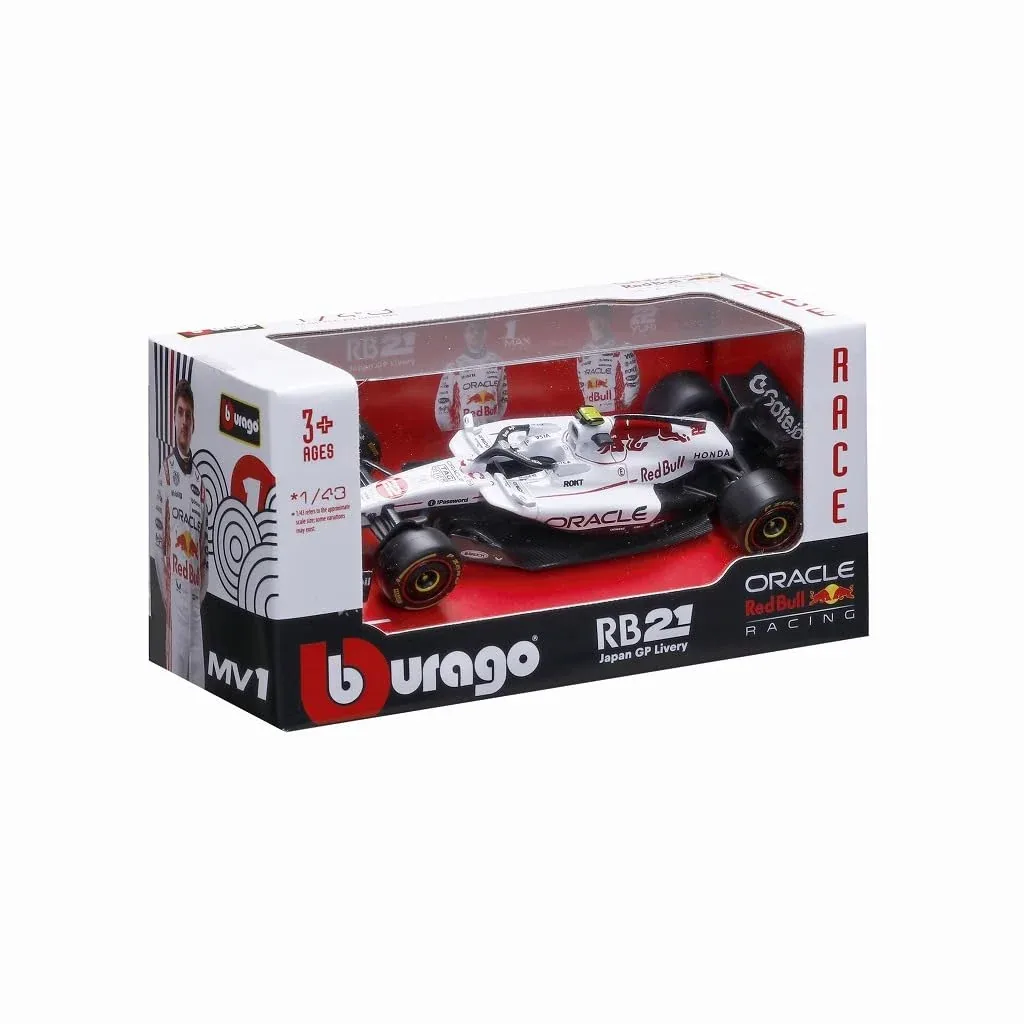 Kyosho Burago 1/43 Oracle Red Bull Racing Rb21 Y. Tsunoda Japan GP 2025 Model - Image 2
