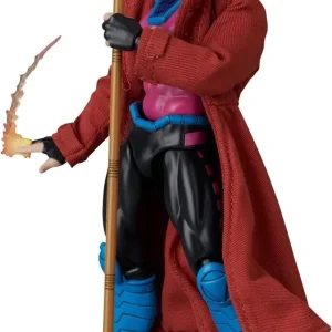 MEDICOM TOY MAFEX No 287 Gambit Comic Variant Version Action Figure 6.3 Inches