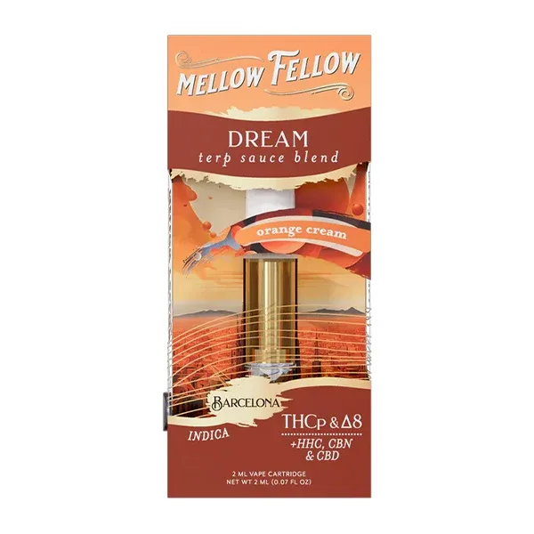 Mellow Fellow Terp Sauce Orange Cream 2g Cart