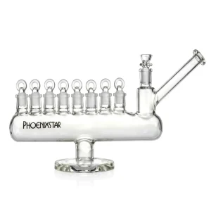 Menorah Bong - 14in