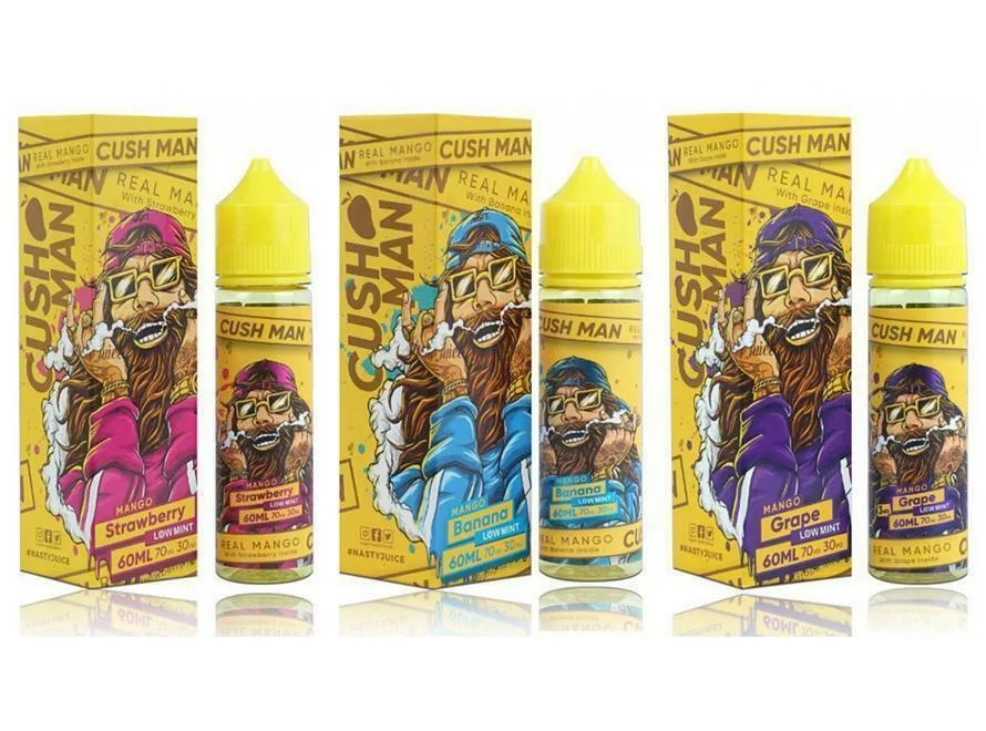 Nasty Cush Man Mango Series Juice 60ml E liquid 0mg 3mg