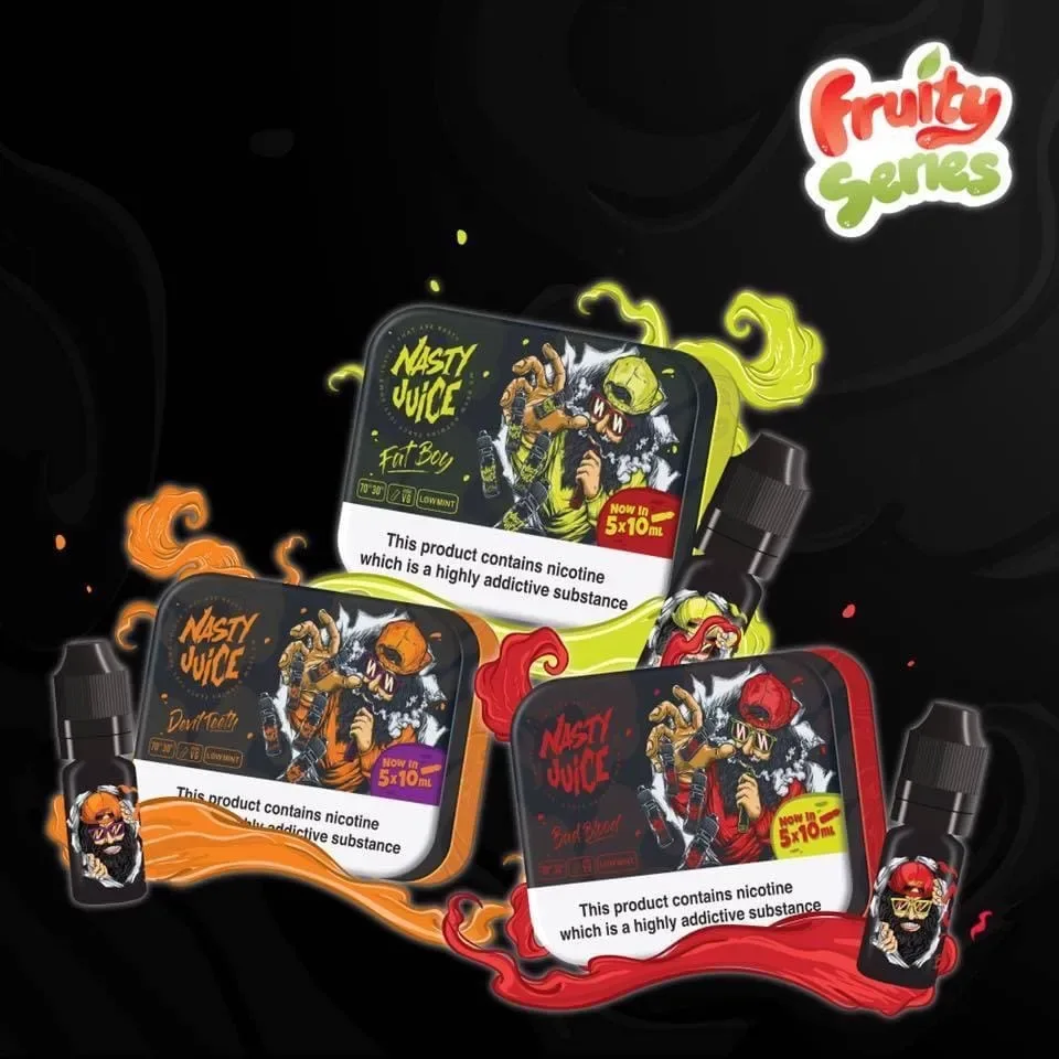 NASTY JUICE Low Mint E Liquid 50ml 3mg & 6mg 70VG/30PG