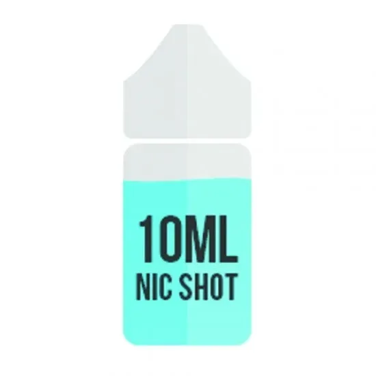 Nic Shot Nicotine Shots 18mg 10ml Bottles – Genuine Flavourless Premium TPD Compliant