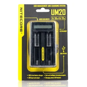 Nitecore UM20 2-Bay Battery Charger