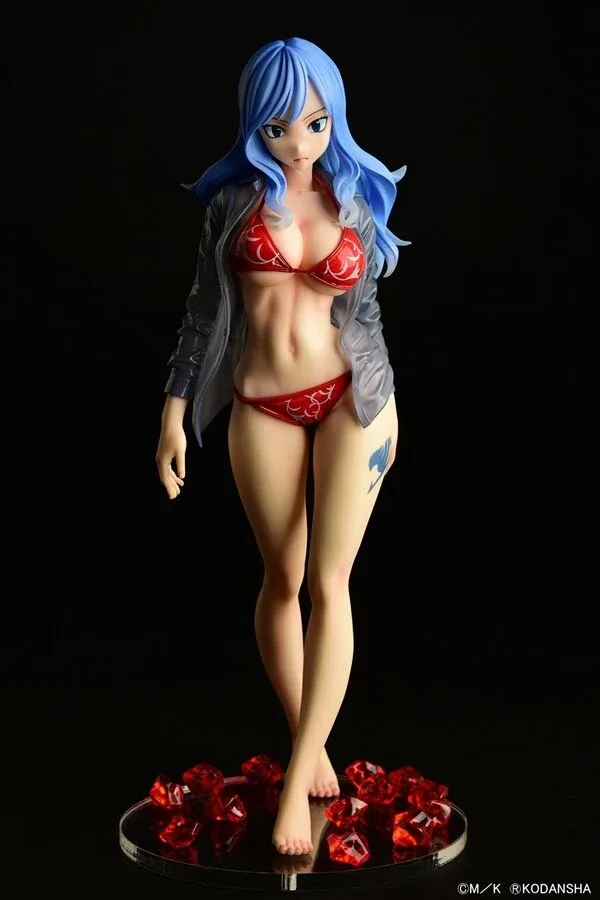 Orca Toys Juvia Lockser 1/6 Figure Red Bikini Gravure Style Wet Shirt Edition - Image 2