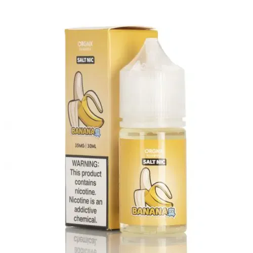ORGNX Salt Banana CHILLED Vape e-Liquid 30mL