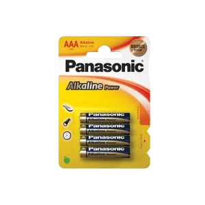 Panasonic – AAA Batteries (4 Pack)