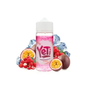 Passionfruit Lychee YETI 100ML E-Liquid - Fruity Ice Cold Series 70VG/30PG 0mg/ml