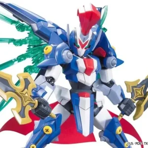 Plastic Model Cardboard Battle Mark LBX Achilles D9 Model Kit by Bandai Spirits