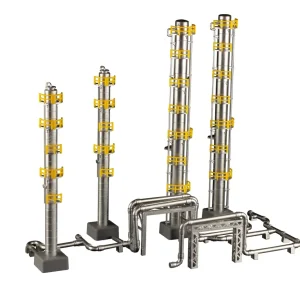 Plum 1/150 Scale Plastic Structure Kit Fractionating columns Model