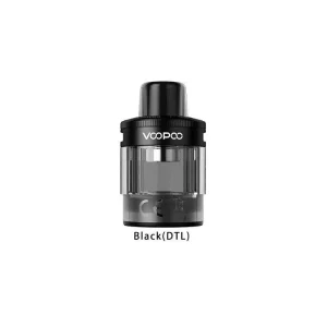 VOOPOO PnP X Empty Replacement Pod Cartridge (Pack of 2) - Black-DTL Version