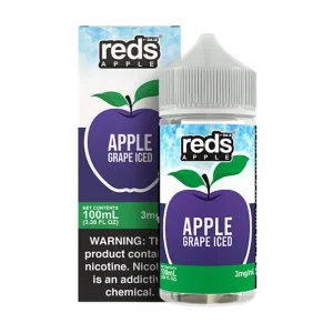 Reds Apple E-Juice - Grape Iced 100ml