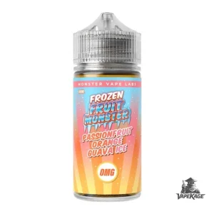 Passion Orange Guava Ice Nicotine Free — Monster Vape Labs 100mL Freebase