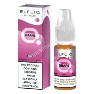 ELFBAR ELFLIQ Grape Nic Salt E-Liquid