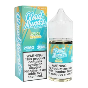 Salts Iced Aloe Mango Synthetic Nicotine 30ml E-Juice | Cloud Nurdz