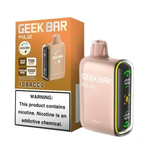 Geek Bar Pulse 15000 Tobacco Disposable Vape (5%, 15000 Puffs)