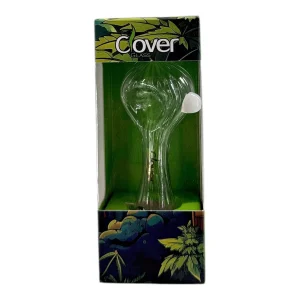 Clover 4 Inch Decal Diamond Tube Hand Pipe