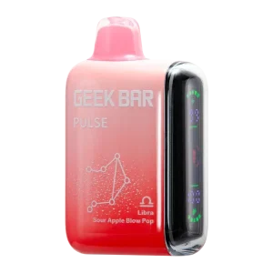 Geek Bar Pulse 15000 Puffs Disposable Vape - Libra Sour Apple Blow Pop