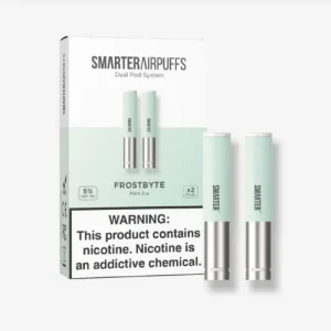 Frostbyte - Smarter AirPuffs Flavored Nicotine Pods – Mint Ice - 2-Pack