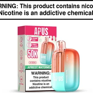 APUS X-50K DISPOSABLE VAPE – 50,000 PUFFS