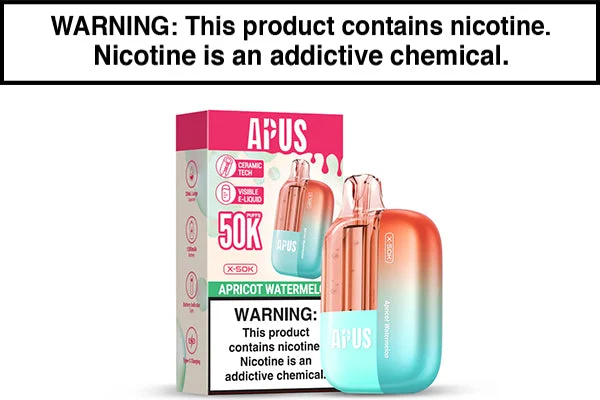 APUS X-50K DISPOSABLE VAPE – 50,000 PUFFS
