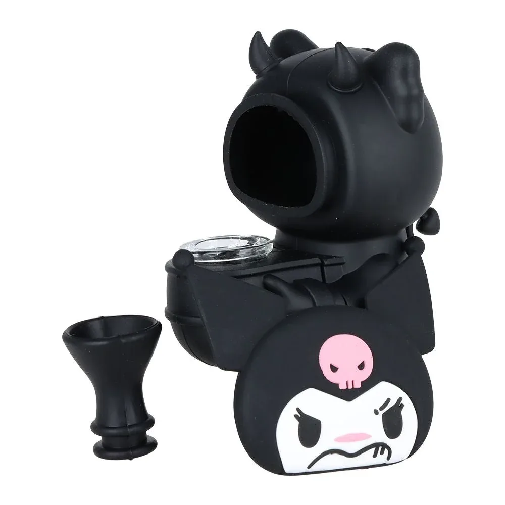 Don't Feed The Gremlin Silicone Bubbler - 5.5 - Image 2