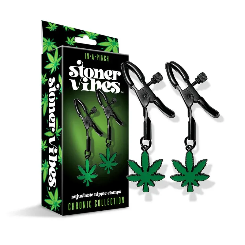 Stoner Vibes Chronic Collection Adjustable Nipple Clamps - Image 2