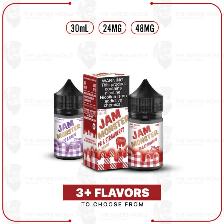 PB & Jam Monster Salt 30ml E-Juice