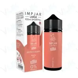 IMPJAR Large Peach Ice 100ml Shortfill
