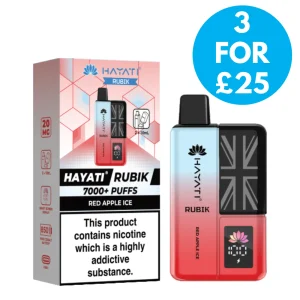 20mg Hayati Rubik 7000 Prefilled Vape Kit