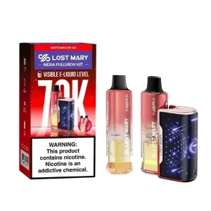 Lost Mary Nera Fullview 70K Disposable Kit (5%,70000 Puffs) - Watermelon Ice