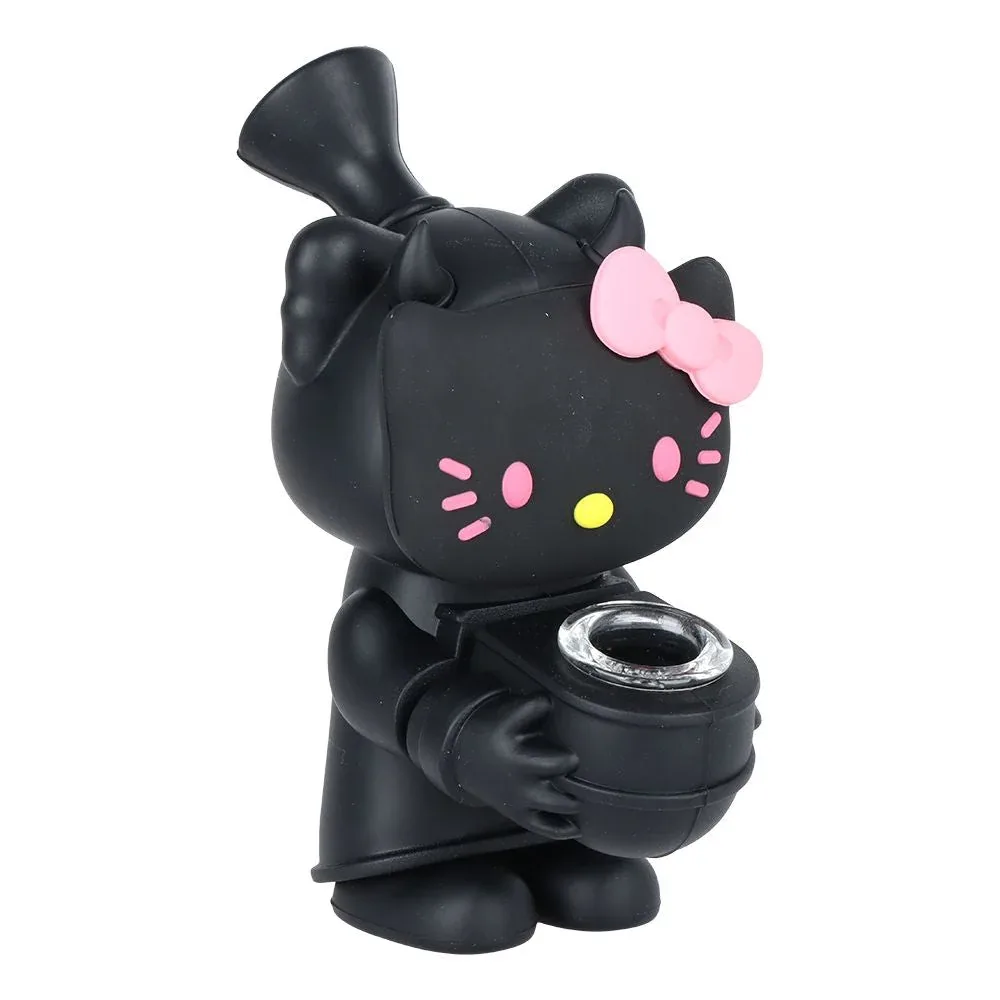 Hello Kitty Silicone Bubbler - 5.5 - Image 2