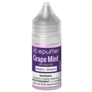 Grape Mint Nicsalt Vape eliquid
