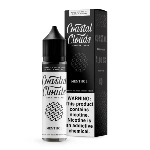 Coastal Clouds Menthol 60ml Vape Juice - 0MG