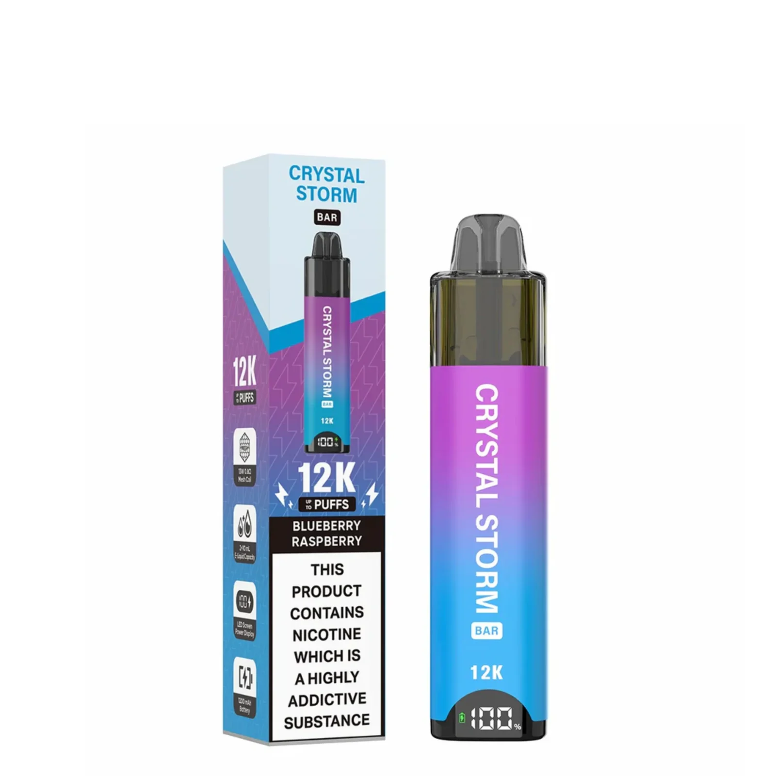 Crystal Storm Bar 12k Prefilled Pod Kit - Image 2