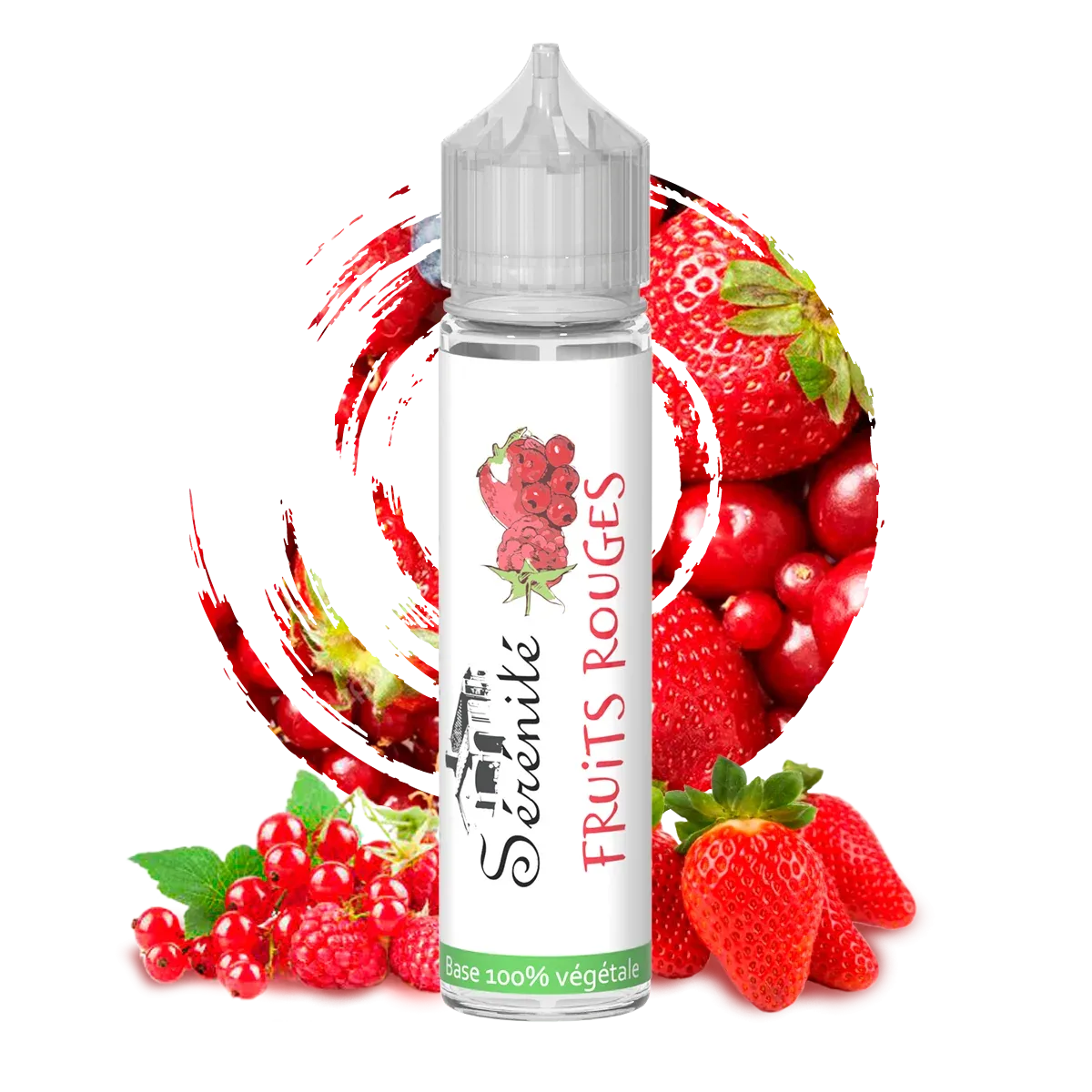Sérénité Fruits Rouges shake and vape e-liquid