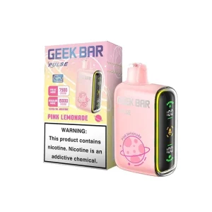 Geek Bar Pulse 15000 Disposable Vape (5%, 15000 Puffs) - Pink Lemonade*