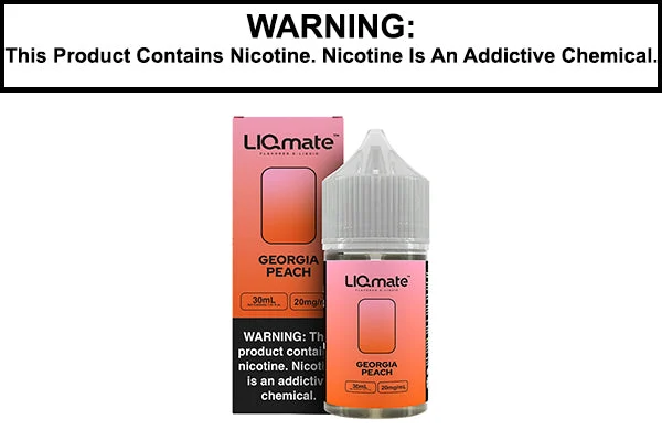 GEORGIA PEACH BY 7 DAZE LIQMATE SALTS 30ML