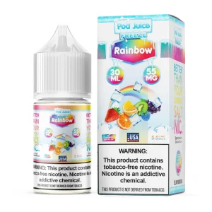 Salt Rainbow Freeze Tobacco Free Nicotine E-Juice 30ml | Pod Juice