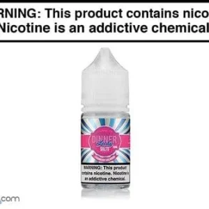 STRAWBERRY MACAROON BY DINNER LADY SALTS 30ML