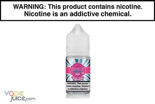 STRAWBERRY MACAROON BY DINNER LADY SALTS 30ML