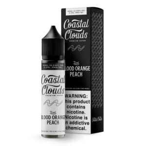 Iced Blood Orange Peach 60ml E-Juice | Coastal Clouds