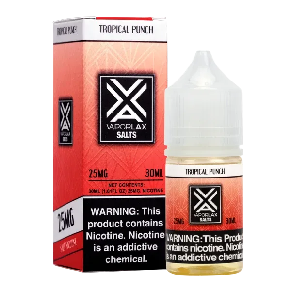 Vaporlax Salts - Tropical Punch 30ml