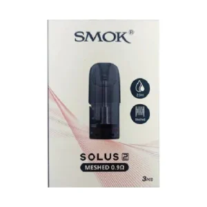 Solus 2 Replacement Pods (3/pk) | Smok | 0.9ohm Mesh
