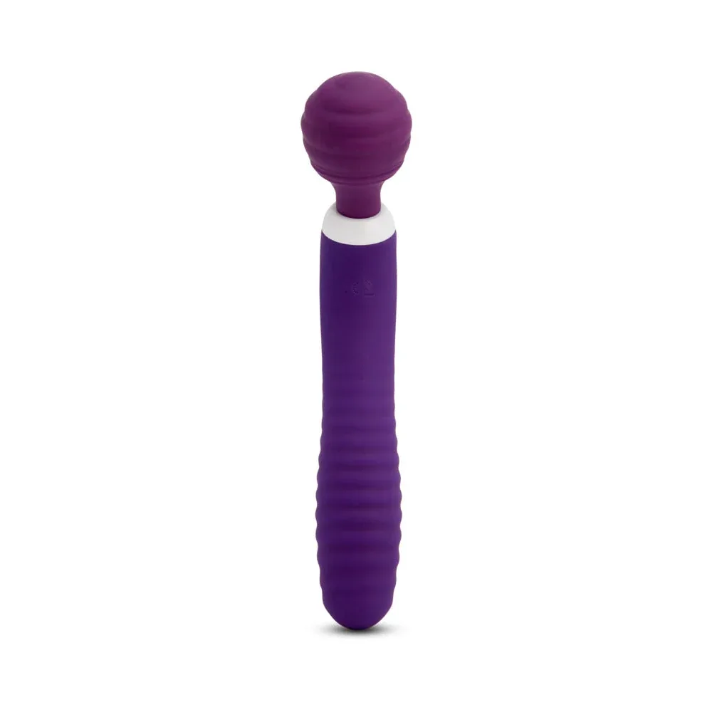 Nu Sensuelle Lolly Nubii Double-Ended Flexible Wand Purple - Image 2